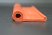 Bande d'étanchéité en silicone à profil spécial, joint extrudé, bande de calfeutrage souple profilée pour panneaux de portes et fenêtres