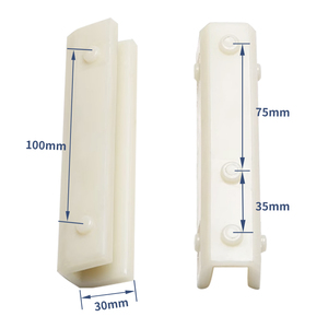 Accessoires d'ascenseur au design moderne : Garniture de patin de guidage et garniture de <span class=keywords><strong>botte</strong></span> de guidage pour cabine d'ascenseur, pour hôpitaux - Product Image 2