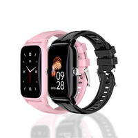Untuk VD17 GPS Jam Tangan Pintar Anak Lansia IP67 Tahan Air 4G Pengisian Daya Magnetik Layar IPS Android 8.1 OS Tali Karet Kalender