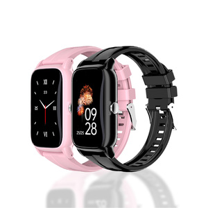 For VD17 GPS Kids <strong>Elderly</strong> <strong>Smartwatch</strong> IP67 Waterproof 4G Magnetic Charging IPS Display Android 8.1 OS Rubber Band Calendar - Product Image 4