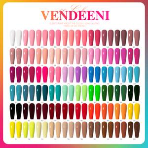 Koleksi Cat Kuku Gel Vendeeni Factory One Color One Bottle 60 Warna, Bebas TPO HEMA, OEM, Perlengkapan Kuku Kustom, Set Cat Kuku Gel - Product Image 3