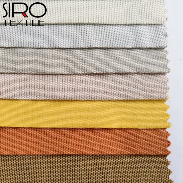 High Color Fastness and Anti-UV Plain Woven Solution Dyed 100% Awning Fabric Acrylic for Outdoor Furniture