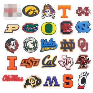 Groothandel Populaire Ncaa College Voetbal Sportteams Logo Schoen Charmes En Spelden Van Schoenen - Product Image 4
