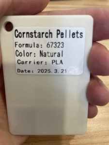 Granulés de plastique PLA PP TPU ABS à base d'amidon de maïs, matériau modifié, <span class=keywords><strong>bio</strong></span>-plastiques, granulés d'amidon de maïs, injection, extrusion, qualité alimentaire - Product Image 2