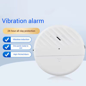 Détecteur de vibrations sans fil SP Xp-25, alarme antivol 125 dB avec son de klaxon pour la détection de bris de porte/fenêtre - Product Image 1