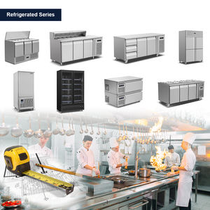 Venta de Fábrica: Conjunto de Refrigerador y Congelador de Acero Inoxidable, Equipo de Cocina Comercial Personalizado - Product Image 3