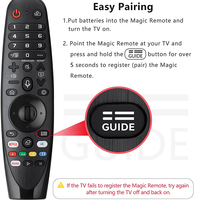 HUAYU-Mando a distancia universal AKB75855501 para LG Series AI Thin Q 4K, mando a distancia por voz IR para Smart TV