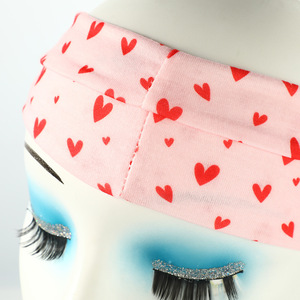 <span class=keywords><strong>Bandeau</strong></span> de <span class=keywords><strong>sport</strong></span> respirant et antidérapant style Forêt Vif, imprimé cœurs, flexible, pour le soin des <span class=keywords><strong>cheveux</strong></span> et de la peau, idéal pour le yoga, la gym et le spa - Product Image 3