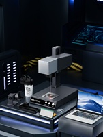 Горячая продажа M1 Pro волоконно-лазерная маркировочная машина лазерная гравировальная машина для металла пластиковая кожа