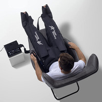 Masseur de jambes à 8 chambres Air Promote Blood Relaxrehabilitation physiothérapie système de thérapie par compression d'air bottes de récupération