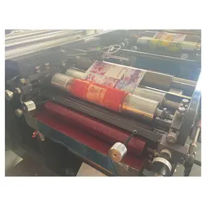 Flexographic Printers 6 Color Reel Paper Horizontal Flexo Printing Machine