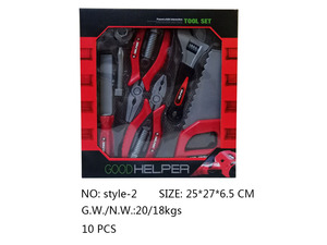 Nouveau jeu de maisonnette en plastique pour faire semblant, <span class=keywords><strong>perceuse</strong></span> électrique, tournevis, kit d'outils de réparation, ensemble de jeu pour enfants - Product Image 3