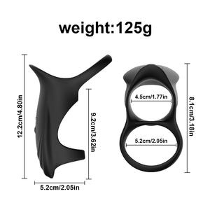Direktverkauf ab Werk: Vibrations-Masturbator mit Sperma-Ring, Verzögerungsring, Paar-Körperresonanzgerät, APP-Fernbedienung Sexspielzeug - Product Image 6