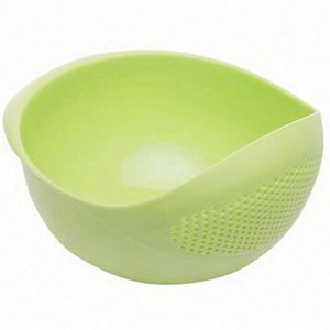 1 pièce Passoire à riz flexible en bambou avec couvercle, panier de drainage de cuisine, passoire de lavage pour fruits et légumes, écologique, en acier inoxydable - Product Image 6