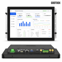 Panel PC Industrial Todo en Uno Integrado con Android de 15.6 Pulgadas, Pantalla 1920x1080, Procesador RK3568/RK3562, Sistema Linux, Resistente al Agua IP65