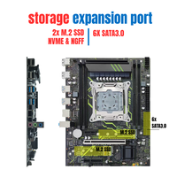PANDL NEW X99-XD4 M-ATX 4X DDR4 ECC RAM Gaming Motherboard Kit Intel Xeon E5 2678 V3 X99 Motherboard Combo Xeon X99 Kit.