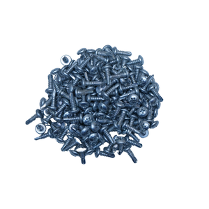 Tornillo Autorroscante de Cabeza Semicircular, Acero C1022, Recubierto de Zinc Blanco, Tornillo de Fijación Metálico - Product Image 2