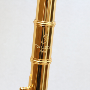 <span class=keywords><strong>Flauta</strong></span> Profesional de 17 Orificios en Tono Dorado, Instrumento Musical, <span class=keywords><strong>Flauta</strong></span> en Tono C, <span class=keywords><strong>Flauta</strong></span> Dorada de Primera Calidad - Product Image 4