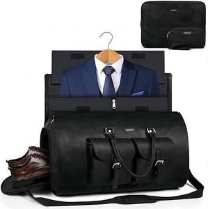 Free Sample Waterproof Large Duffel <b>Bag</b> Suit Travel Weekend <b>Bag</b> <b>Flight</b> <b>Bag</b> with Shoe Pouch for Men <b>Women</b> - Product Image 4