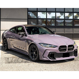 Parachoques delantero parcial de fibra de carbono para BMW G80 G81 M3 G82 G83 M4 estilo Ad V2 2020-2024 - Product Image 2