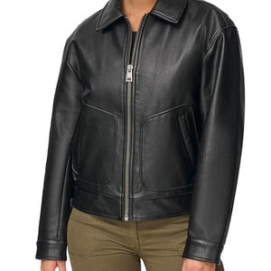 Chaqueta de cuero acolchada para mujer superventas transpirable y de alta calidad para la temporada de invierno - Product Image 6