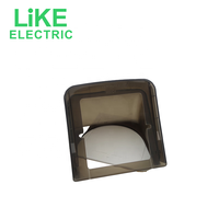Boîtier étanche pour prise électrique de type 86, boîte étanche pour prises de charge extérieures dans les salles de bain et les toilettes, LiKE Electric