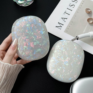 Cuffie <span class=keywords><strong>Bluetooth</strong></span> indossate all'ingrosso <span class=keywords><strong>con</strong></span> custodia protettiva completa per iPhone AirPods custodia Max TPU - Product Image 1