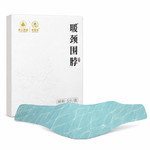 Parche Cervical Térmico de Moxa Qichun Estilo Bufanda Personalizado, Parche Medicado de Moxibustión Autocalentable Mejorado para Alivio del Dolor Cervical, CE - Product Image 6