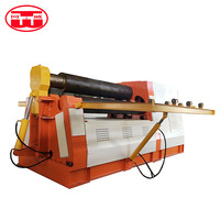 Machine à rouler à quatre rouleaux automatique de haute qualité en aluminium, acier inoxydable et acier au carbone, contrôlée par PLC, avec moteur, à vendre