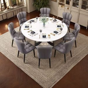 Dining Chair Upholstered Extra Thick <b>Backrest</b> Modern Design For Home Living Room Adult Use - Product Image 4