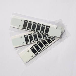 Cartoon Digital Testa Patch para bebê Material plástico usado com termômetro testa para medir a temperatura corporal - Product Image 4