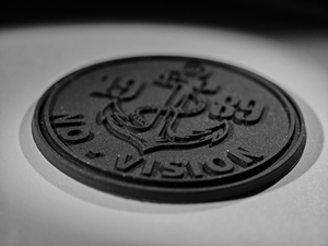 Thương hiệu mới thân thiện với môi PVC các bản vá lỗi 3D in kết cấu phù hiệu với logo dập nổi hình trái tim may trên phong cách cho mũ - Product Image 5