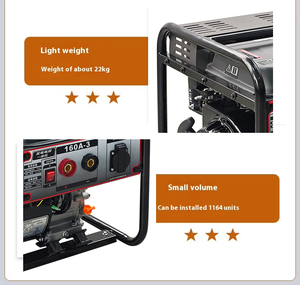เครื่องเชื่อมไฟฟ้า Kana 1KW รุ่น Petrol 160A เครื่องยนต์ 4 จังหวะ 380V/400V ถังน้ำมัน 4 ลิตร น้ำหนักเบา รุ่น CB3500i - Product Image 4