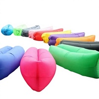 Canapé gonflable design moderne, lit d'appoint pliable, LazySofa pour la plage, le camping en plein air