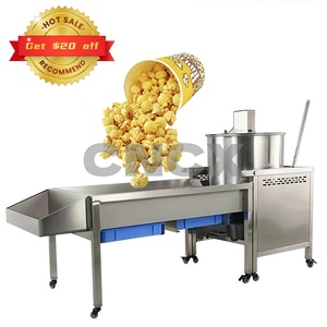 Machine à Popcorn au Caramel avec Tambour de Revêtement pour un Mélange Homogène <span class=keywords><strong>des</strong></span> Saveurs, Solution aux Inégalités de Douceur pour les Salons de Popcorn - Product Image 2