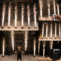Machine à étincelles froides 500W pour mariage, DJ, fête, scène, machine à étincelles télécommandée DMX, feux d'artifice froids