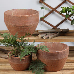 Di <span class=keywords><strong>vendita</strong></span> calda su ordinazione del giardino succulente pianta decorativa interna ed esterna di terracotta fioriera vasi di fiori - Product Image 1