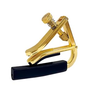 Capo para Guitarra Alice, para Guitarra Acústica y Eléctrica de 6 Cuerdas, Ajuste Rápido de Tonos Mediante Afinador de Guitarra Metálico - Product Image 4