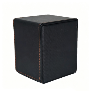 Boîte à bijoux magnétique en papier de style classique, premium, brillante, carrée, pliable, multifonctionnelle, pour plus de 100 cartes - Product Image 2