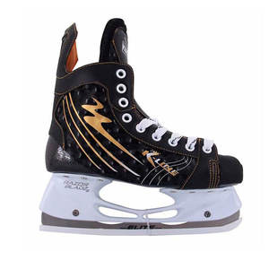 Zapatos de patín de hielo duraderos para niños, patines de hockey sobre hielo para la práctica de deportes de invierno - Product Image 3