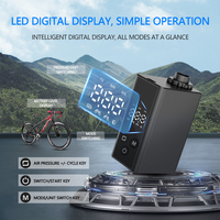 Top Pick Portable 120 PSI Vélo Compresseur D'air Pompe Para Moto Voiture Gonfleur De Pneu Automatique Rechargeable Électrique Mini Pompe À Vélo