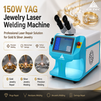 Machine de soudage au laser Yag miniature de bureau portable de haute qualité CS TEC 100W avec garantie de 3 ans pour bijoux en or et en argent