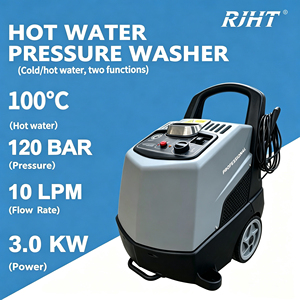 Nettoyeur haute pression à eau chaude RJHT-1210HS 3KW pour le nettoyage en profondeur dans diverses industries - Product Image 1