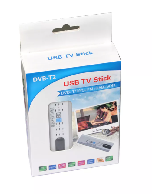 HDTV USB DVB-T2/C Receiver with FM+DAB+SDR 1080P Decoder TV Dvb-t2 TV Tuner