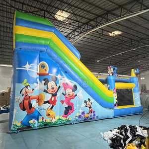 Tobogán Inflable para Exteriores, Combo de Toboganes Inflables de <span class=keywords><strong>Mickey</strong></span> con Soplador Gratuito - Product Image 4
