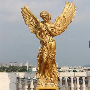 Estatua de latón de Buda de fama mundial, estatuas de ángeles de metal impresas digitales - Product Image 3