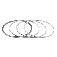 Pièces de moteur diesel de machines Jeu de segments de piston 10023 4BT 6BT 6CT pour Cummins