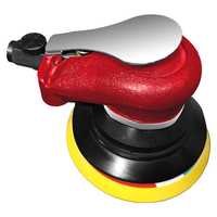 Ponceuse à air robuste 11000 tr/min ponceuse orbitale aléatoire puissante ponceuse pneumatique à double action faible vibration 5 "6"