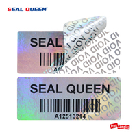 Seal Queen – feuille d'autocollant en papier Fragile imperméable, étiquette autocollante en vinyle Destructible en coquille d'œuf