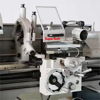 SuperTech CD6241/1000 tour manuel horizontal multifonctionnel numérique utilisé état moyen traitement des métaux modèle de paillasse